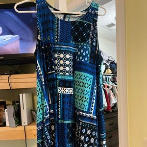 2 different style long dresses (mid shin length)